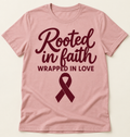 Rooted in Faith, Wrapped in Love – Breast Cancer Awareness Tee